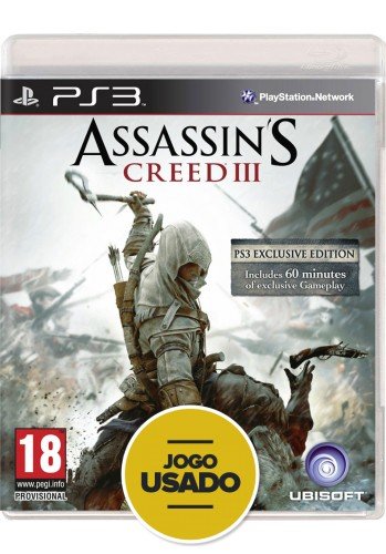 Assassin's Creed 3 (seminovo) - PS3