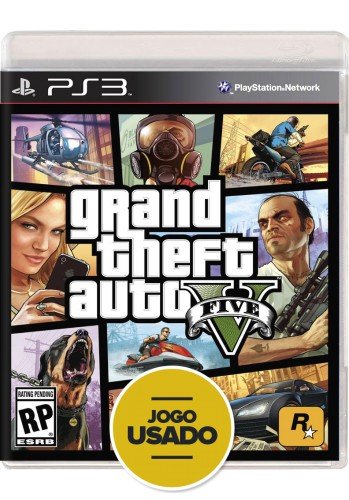 GTA V (Grand Theft Auto) - PS3 ( Usado )