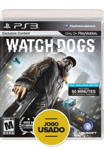 Watch Dogs (seminovo) - PS3