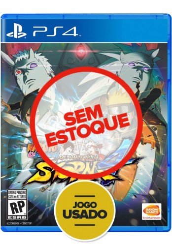 Naruto Shippuden: Ultimate Ninja Storm 4 - PS4 ( Usado )