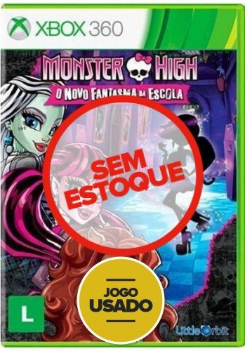 Jogo Monster High: O Novo Fantasma da Escola para Xbox 360 (X360