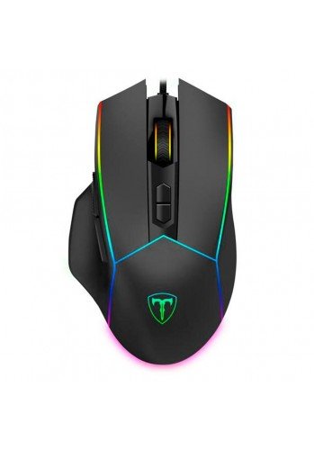 Mouse Gamer Camaro, RGB, 8000DPI, 8 Botões Programáveis, Preto - T-DAGGER