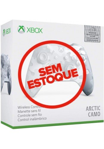 Controle sem fio - Xbox Series e One [Arctic Camo]