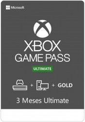 3 meses Game Pass Ultimate Xbox