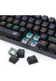 Teclado Mecânico Gamer 60% Lakshmi Preto  - Redragon