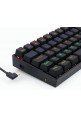 Teclado Mecânico Gamer 60% Lakshmi Preto  - Redragon