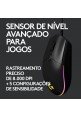 Mouse Gamer Logitech G203 LIGHTSYNC RGB, Efeito de Ondas de Cores, 6 Botões Programáveis e Até 8.000 DPI - Preto