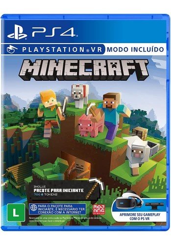 Minecraft com Pacote Básico - PS4