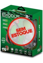 Headset Gamer Exodus ELG - PS5, PS4, SERIES, XBOX ONE, SWITCH e MOBILE