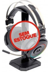 Headset 7.1 Redragon Lamia 2 - PS5, PS4 e PC- Preto