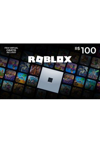 Cartão Roblox R$100