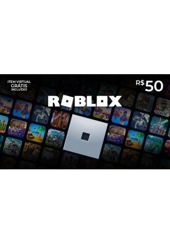 Cartão Roblox R$50