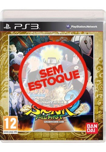 Naruto Shippuden: Ultimate Ninja Storm 3 Full Burst (Usado) - PS3