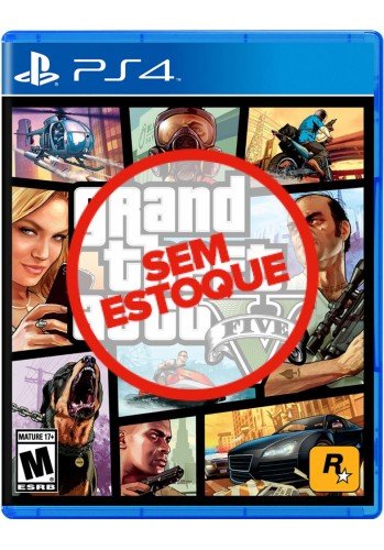 GTA V: Grand Theft Auto - PS4