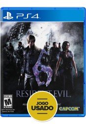 Resident Evil 6 - PS4 ( Usado )