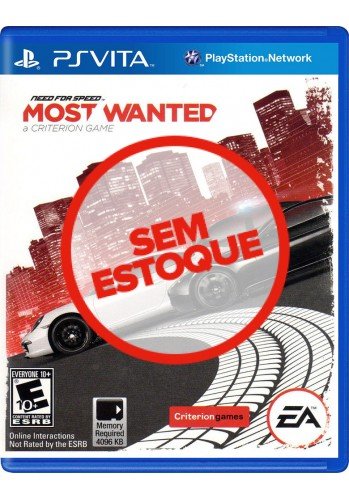 Need for Speed: Most Wanted - PS Vita, PS Vita