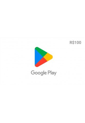 Google Play R$100 - Gift Card Digital