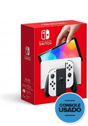 Nintendo Switch Oled Branco (Usado)