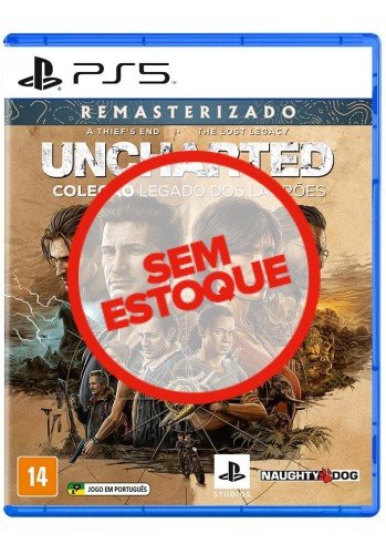 Uncharted: coleção legado dos ladrões - PS5
